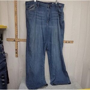 Vintage Enyce Brand Denim Baggy Wide Leg Jeans Mens 42 Blue Y2K Streetwear